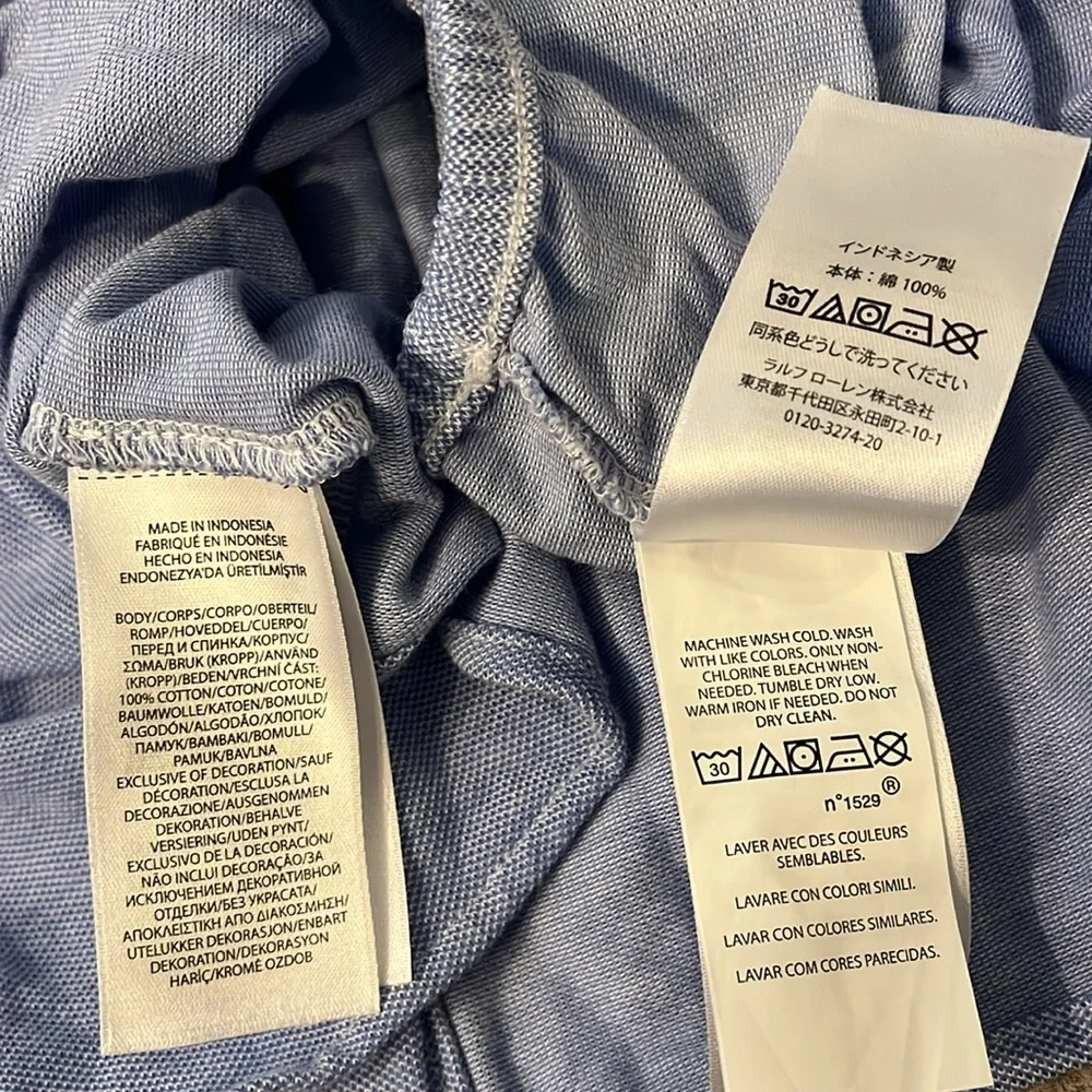 Ralph Lauren blue chambray